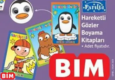 PARILTI HAREKETLİ GÖZLER BOYAMA KİTAPLARI